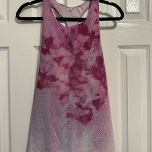 Prana Pink/Purple Flowy Tank Top